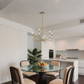 Montclair 26" Gold Chandelier
