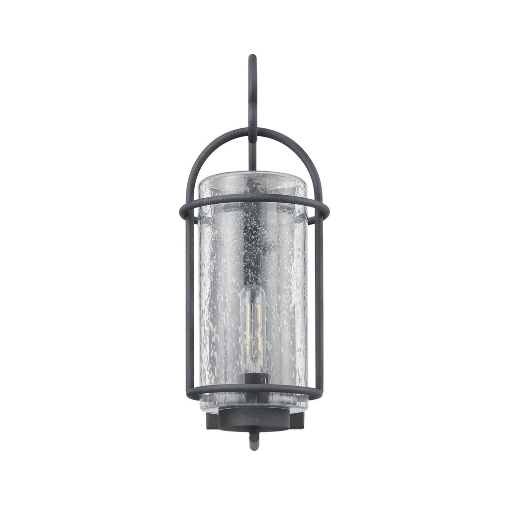 Thesis Taplow outdoor wall light, anthracite, 18 in, metal