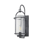 Thesis Taplow outdoor wall light, anthracite, 18 in, metal