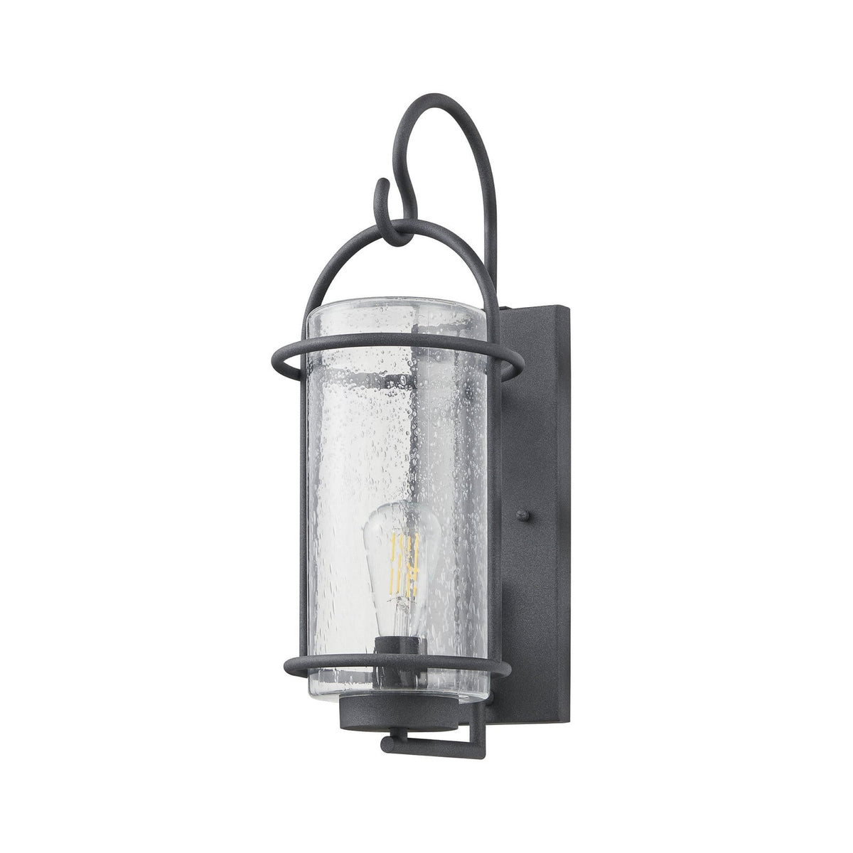 Thesis Taplow outdoor wall light, anthracite, 18 in, metal