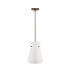 Bryony 12 1/2" White Bronze Pendant Light