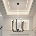 Dahlia 28" Black Chandelier
