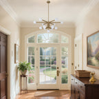 Stockholm 40" Gold Chandelier