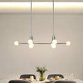 Stockholm 50" Nickel Pendant Light