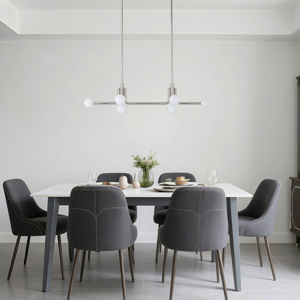 Stockholm 50" Nickel Pendant Light