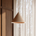 Annular 12 3/4" Beige LED Pendant Light