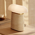 Nova 11" Cream Opal Table Lamp