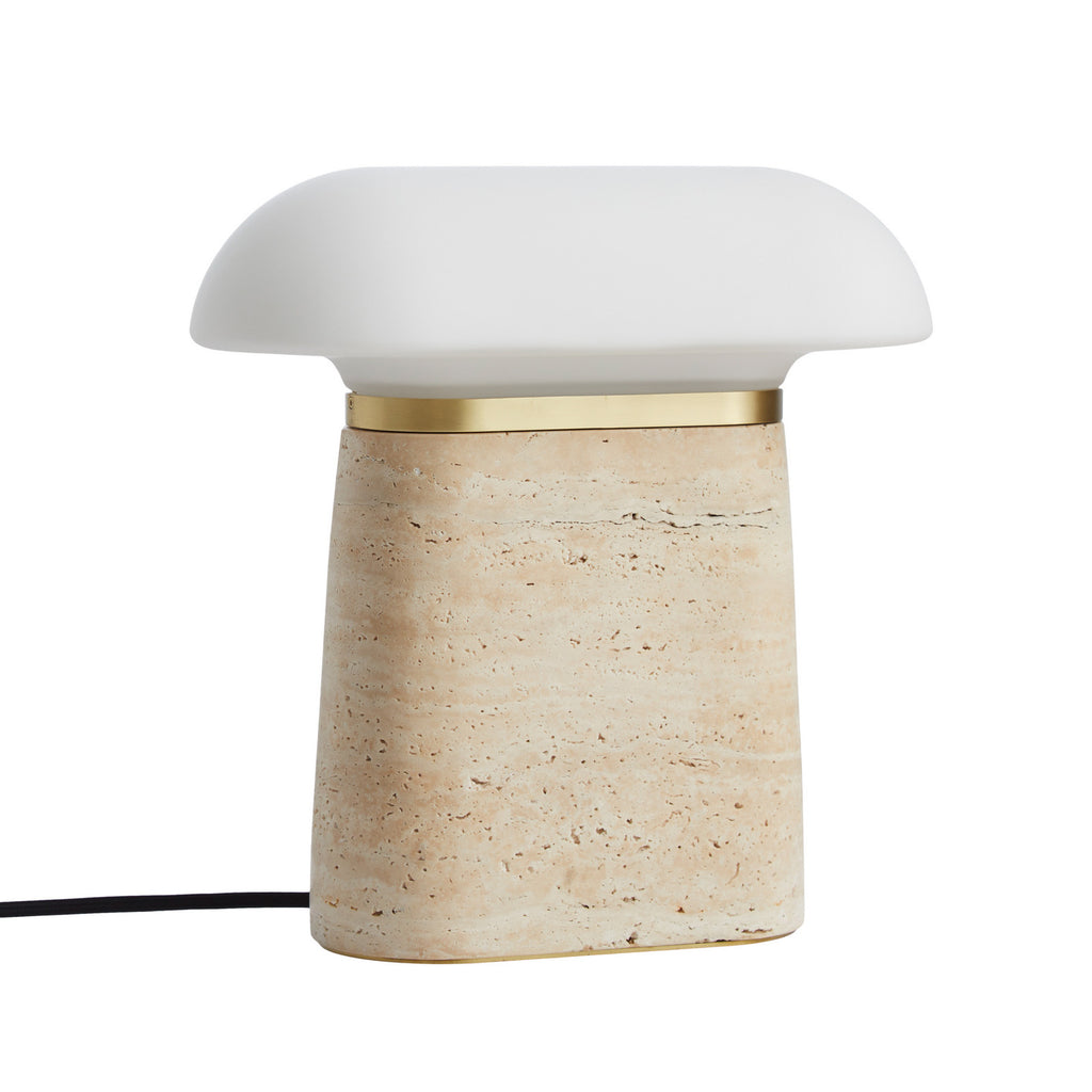 Nova 11" Cream Opal Table Lamp