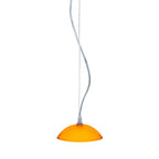 Kartell Fly Medium pendant light, orange, PMMA, E26
