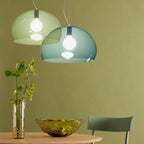 Kartell Fly Medium pendant light, petrol, PMMA, E26
