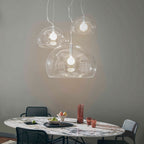 Kartell Fly Large pendant light, transparent, PMMA, E26