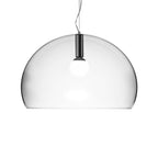 Kartell Fly Large pendant light, transparent, PMMA, E26