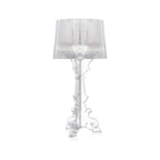 Kartell Bourgie table lamp, clear, polycarbonate, E12