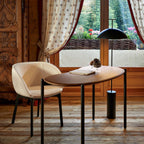 Kartell Geen-A floor lamp, black, steel, height 51.97 inches