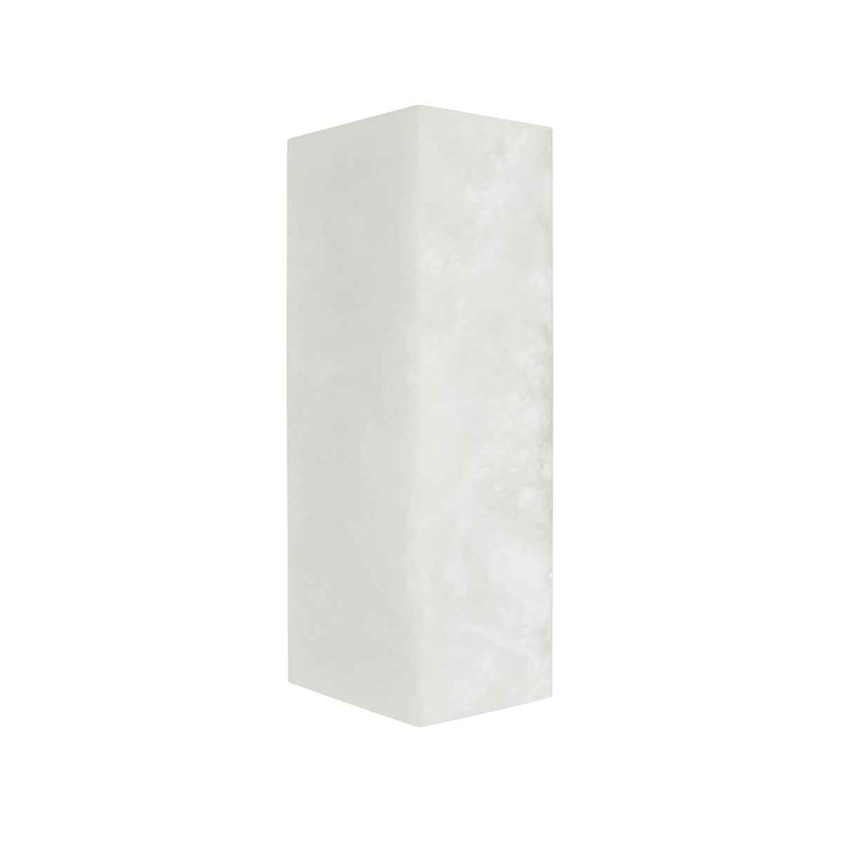 Times LED wall light, white, height 11.81 in, stone, CCT