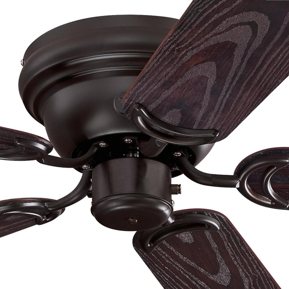 Contempra ceiling fan, wood/bronze, 48 in, outdoor