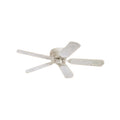 Contempra ceiling fan, white, 48 in, for outdoor use