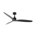 Viceroy ceiling fan, black, Ø 51.96 in, metal/ABS, DC, quiet
