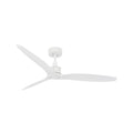 Viceroy ceiling fan, white, Ø 51.96 in, metal/ABS, DC, quiet