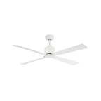 Climate ceiling fan, white, Ø 51.96 in DC, quiet