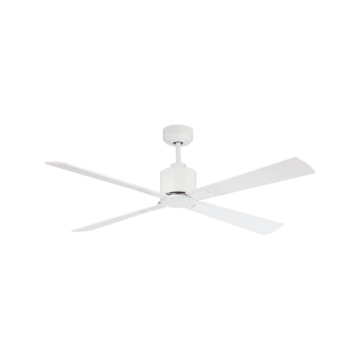 Climate ceiling fan, white, Ø 51.96 in DC, quiet