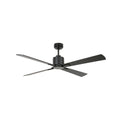 Climate ceiling fan, black, Ø 51.96 in DC, quiet