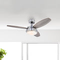 Alloy 41 1/2" Gray Nickel LED Ceiling Fan