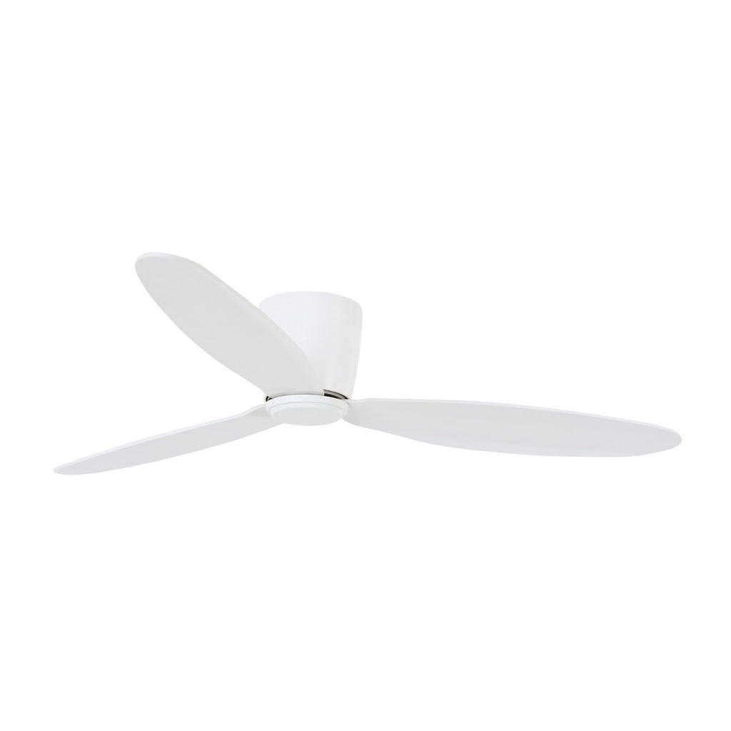 Radar ceiling fan, white, Ø 51.96 in, DC, quiet