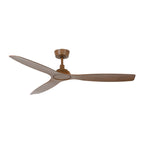 Moto ceiling fan, wood, Ø 51.96 in, metal/ABS, DC, quiet