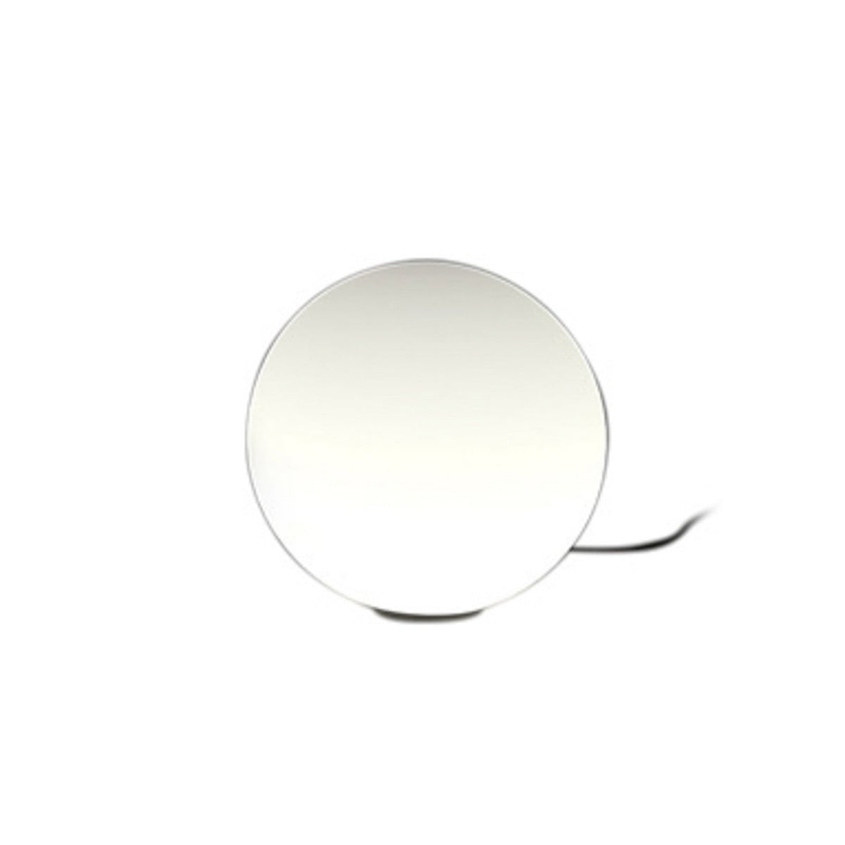 Artemide Dioscuri table lamp, white, 5 1/2 in, glass, E12