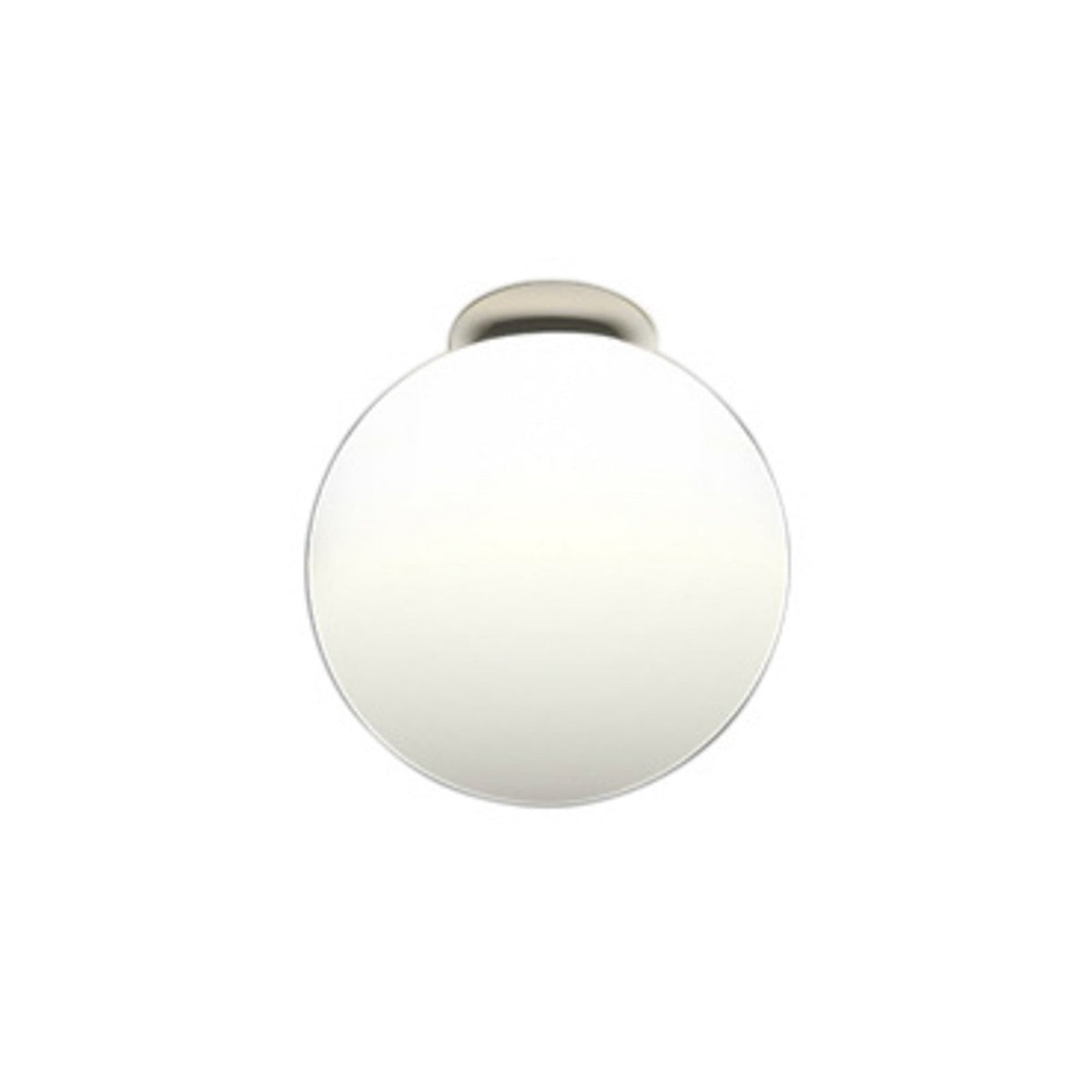 Artemide Dioscuri ceiling light, white, 5 1/2 in, glass, E12