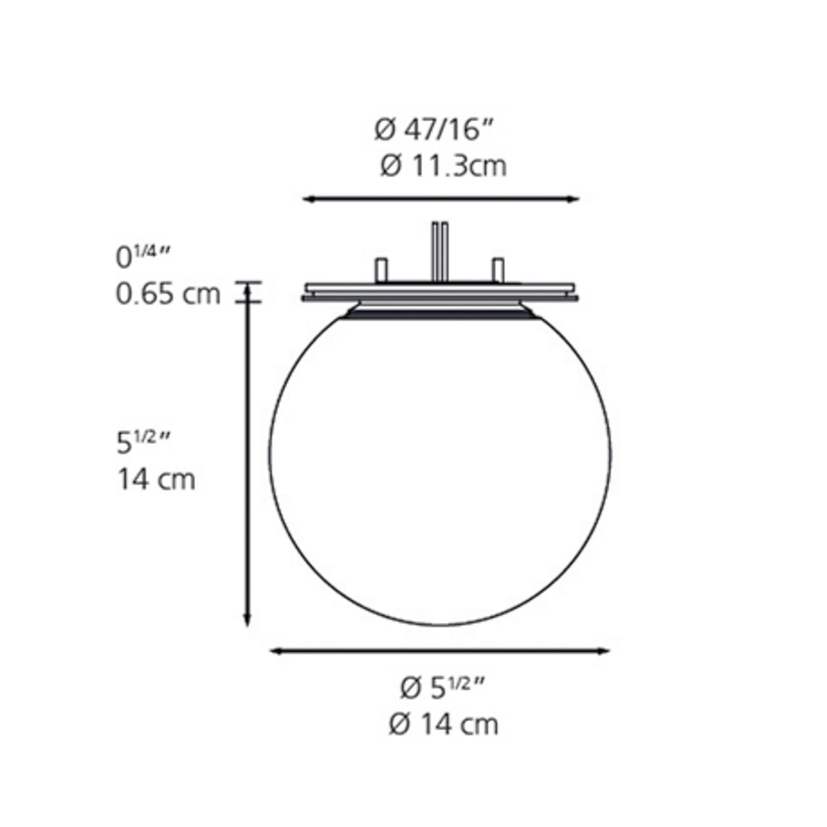 Artemide Dioscuri ceiling light
