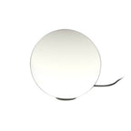 Artemide Dioscuri table lamp, white, 9 13/16 in, glass, E26, dimmable