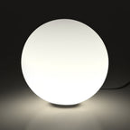 Artemide Dioscuri table lamp, white, 16 1/2 in, glass, E26 dimmable