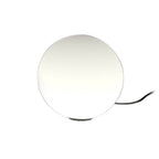 Artemide Dioscuri table lamp, white, 16 1/2 in, glass, E26 dimmable