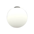 Artemide Dioscuri ceiling light, white, 16 1/2 in, glass, E26