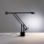 Artemide Tizio LED table lamp, black, 46 7/8 in, with dimmer