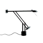 Artemide Tizio LED table lamp, black, 46 7/8 in, with dimmer