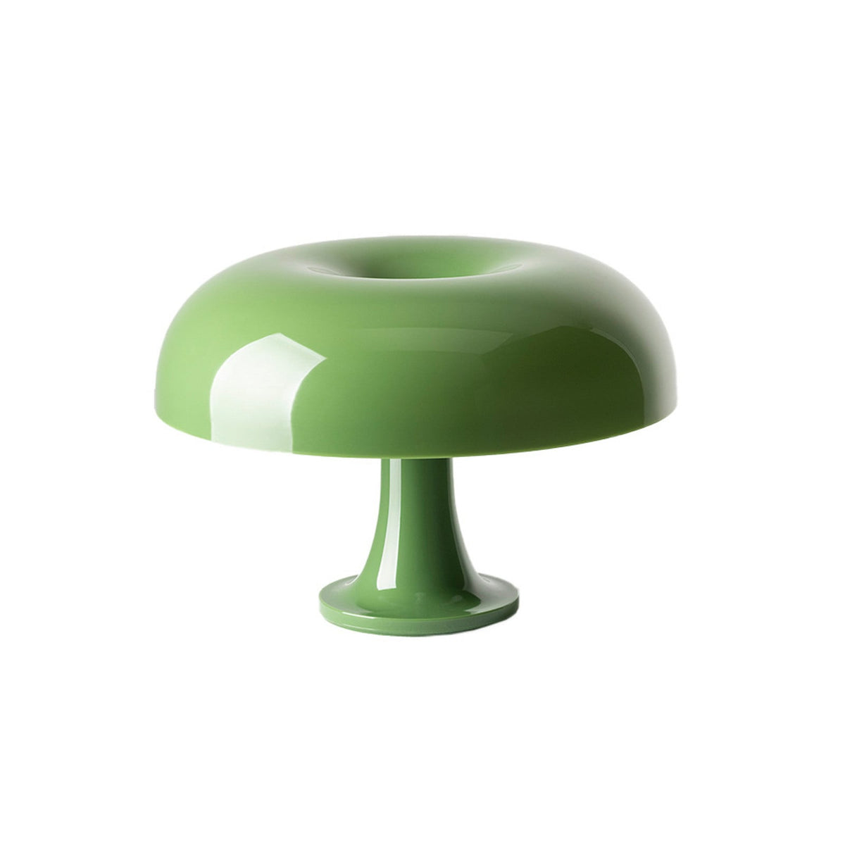 Artemide Nessino table lamp, green, 8 49/64, plastic, E12