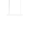 Artemide Alphabet Of Light 47 1/4 in white dimmable LED hanging light