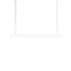 Artemide Alphabet Of Light 70 7/8 in white LED hanging light, dimmable