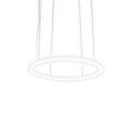 Artemide Alphabet Of Light hanging light, Ø 35 7/16 in white, dimmable