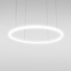 Artemide ‘Alphabet Of Light’ LED hanging light, Ø 61 in, white, dimmable