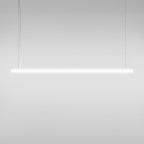 Artemide Alphabet Of Light 94 1/2 LED hanging light in white, dimmable