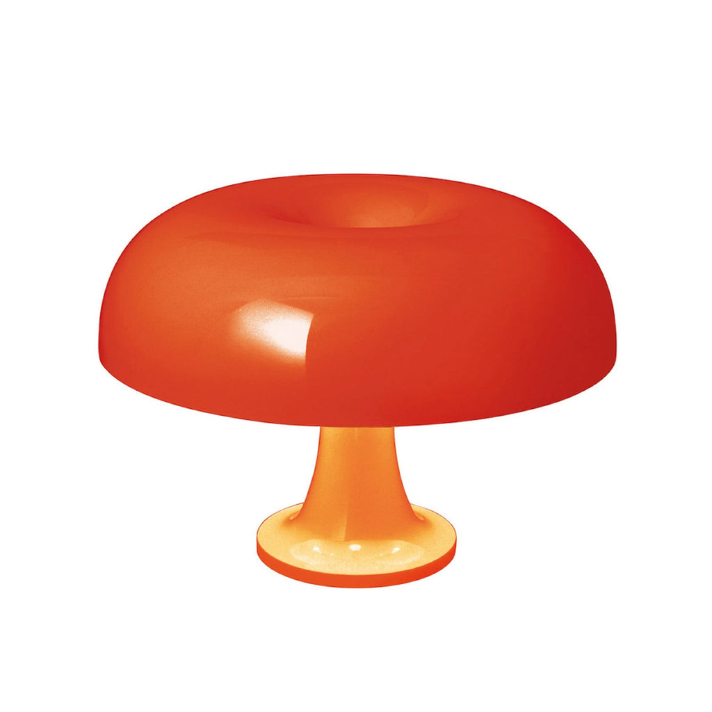 Artemide Nessino table lamp, orange, 8 49/64, plastic, E12