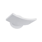 Artemide Surf micro LED wall light, white, 8 3/4 in, dimmable