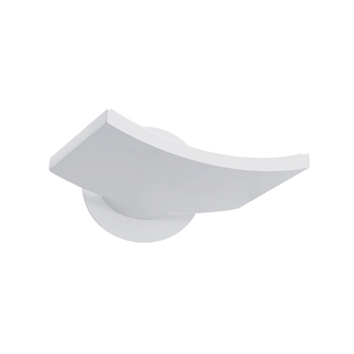 Artemide Surf micro LED wall light, white, 8 3/4 in, dimmable