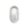 Nuura Sasi LED wall light, silver, 11.4 in, dimmable