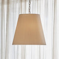 Amici 21 3/4" Beige Fabric Pendant Light