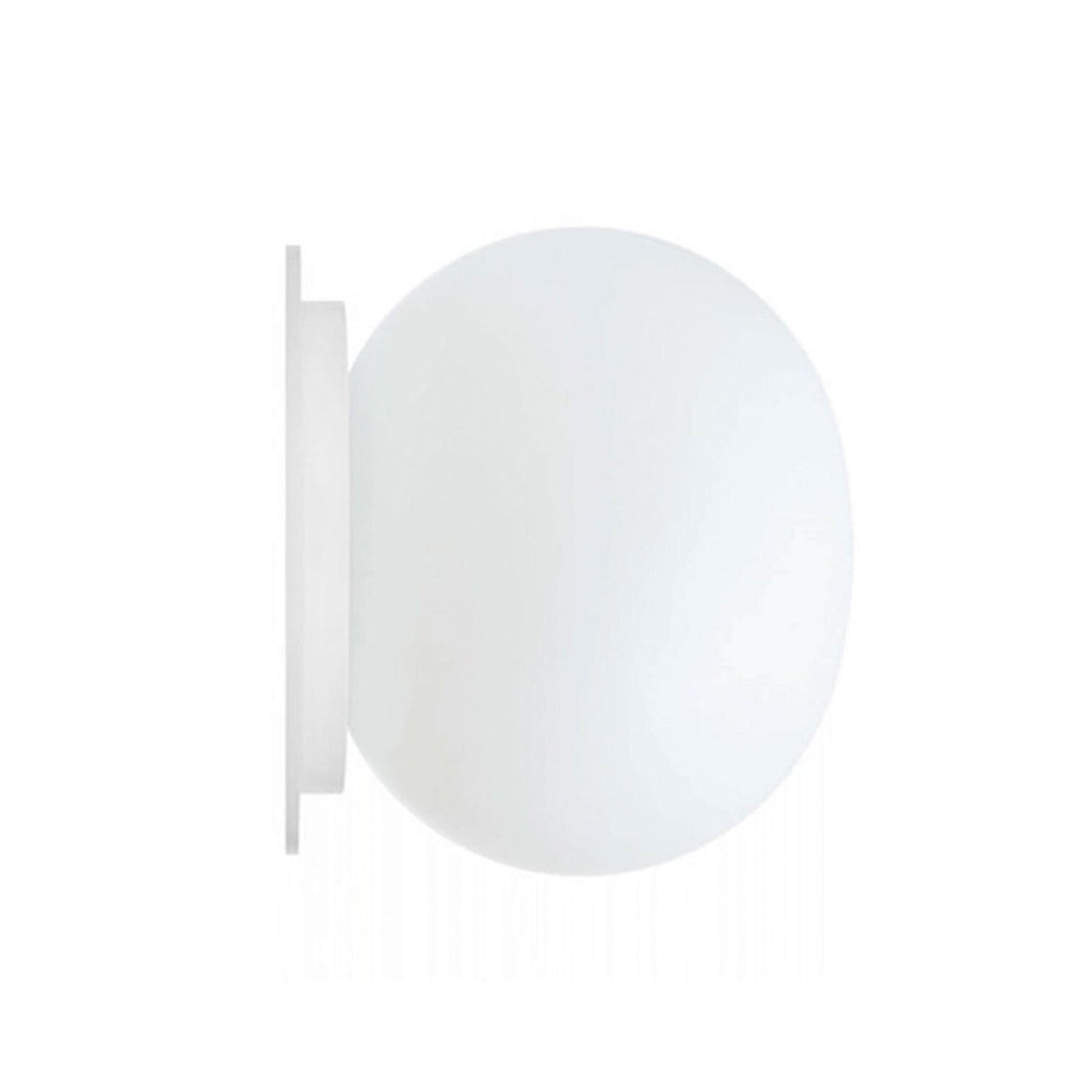 FLOS Mini Glo-Ball ceiling light, white, glass, Ø 2.95 inches, G9
